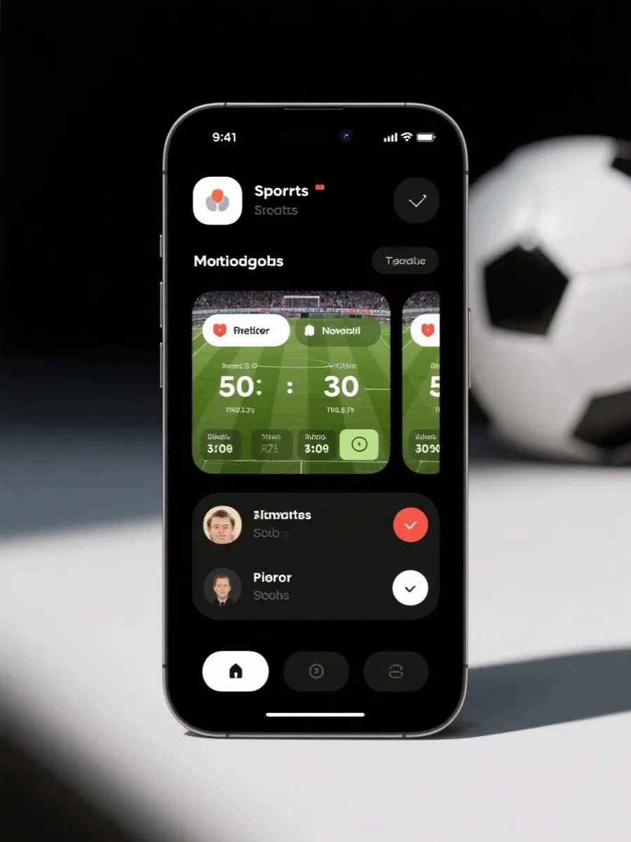 Worldcup app 界面预览